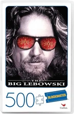 THE BIG LEBOWSKI 500-Piece Jigsaw Puzzle w Retro Blockbuster VHS Case NEW SEALED