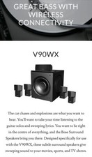 Dynamics V90wx Home Sound System Brand New Still In Original Packaging ***