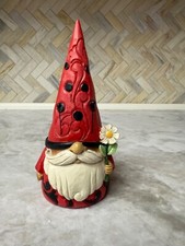 Jim Shore Heartwood Creek Ladybug Spring Gnome Figurine 6010288