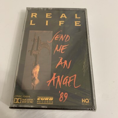 New Sealed Cassette Tape Real Life Send Me An Angel '89 (Curb Records) Rare