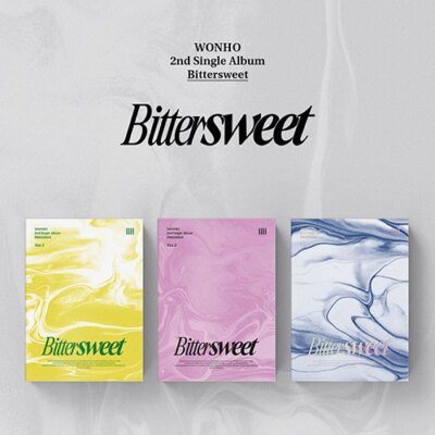 WONHO 2nd Single Album [Bittersweet] 3Ver SET CD+P.Book+P.Card+Sticker+Lyrics
