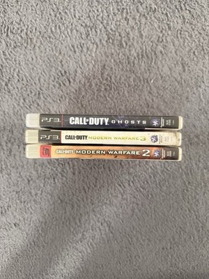Call of Duty PS3 Spiele Bundle - Ghosts,MW2,MW3 PlayStation