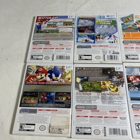 Nintendo Wii Game Lot: Mario Super Sluggers, Strikers, Sports Mix, Brawl Olympic