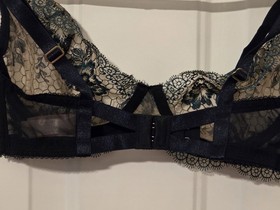 Dita Von Teese Evelina Underwire Bra in Ocean Blue - Size 34D