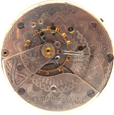 1905 ELGIN POCKET WATCH MOVEMENT 11436104 GRADE 296 18s 15j DC2 