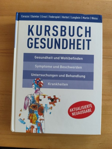 Kursbuch Gesundheit, Corazza, Daimler, Ernst, Federspiel, Herbst, Langbein u.a.