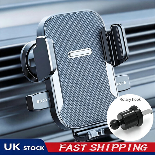 Car Vent Phone Holder - 360° Rotatable Mobile Bracket Mount for Cell Phones UK