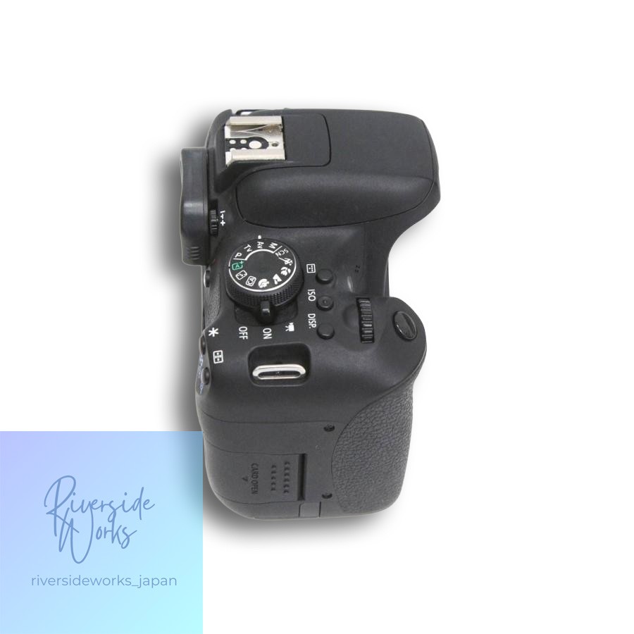 Canon EOS Kiss X8i Double Zoom Kit Cleaned Sensor Fair Condition