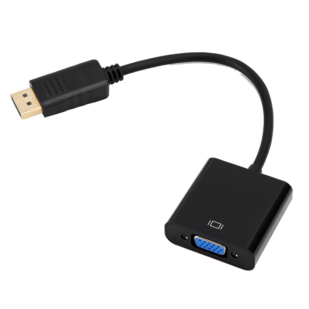 25cm 1080P Display Port To VGA Video Signal Transmission Converter Adapter