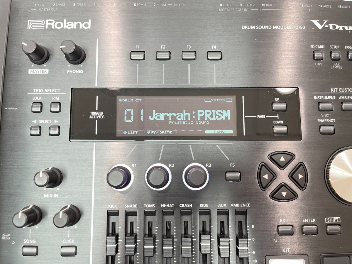 Roland TD50 モジュール Roland TD-50 Electric Drum Brain Module V-Drum TD50 for 30