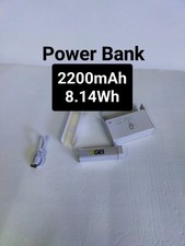 2200mAh Power Bank portable lipstick size very small and compact smartphone supp