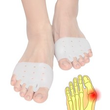 Toe Separators for Overlapping Toes, Metatarsal Pads for Women and Men