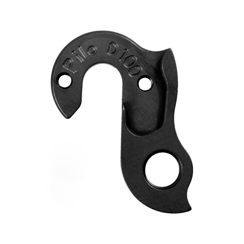 Patte de dérailleur PILO D100 usinée CNC pour cadres Bianchi et Fondriest