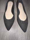 Nine West Womens Black Pointed Toe  Flats Shoes Size 11 — photo 5