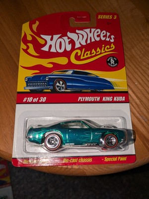 2006 Hot Wheels ''CLASSICS'' Series 3 - *PLYMOUTH KING KUDA* (Green) #10/30 L0738 