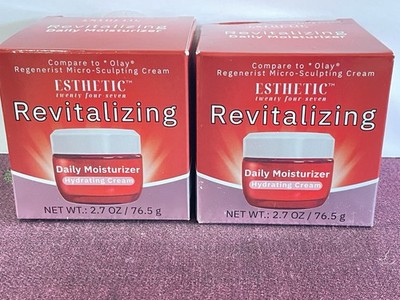 ESTHETIC 24/7 Revitalizing Daily Moisturizer Hydrating Cream 2.7 Oz NEW 2 PACK