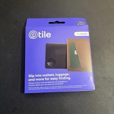 Tile By Life 360 Slim Wallet Finder Bluetooth Tracker and Item Locator Tags NEW
