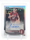 LARA SOMFAI 2025-26 BOWMAN CHROME U 1ST REFRACTOR AUTOGRAPH /499 Q6992