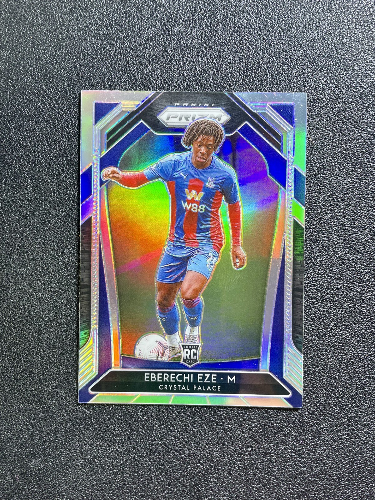 2020-21 Panini Prizm Premier League Eberechi Eze Silver Rookie No.63