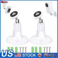 2X/Set Wall Mount Bracket for Security Camera w/ 1/4" Screw Connector Universal