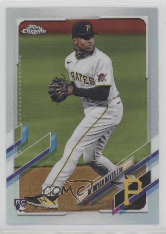 2021 Topps Chrome Refractor Ke'Bryan Hayes #191 Rookie RC 11h3