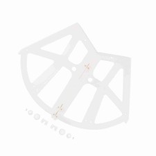 _Home Plastic Hollowed Two Layers Shoe Cabinet Shelf Rack Holder Hinges