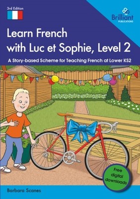 LEARN FRENCH WITH LUC ET SOPHIE LEVEL 2 by SCANES, BARBARA Paperback Self Help