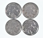 Buffalo Nickels Sharp Horn XF/AU - 1934 1937 1936 1934 Lot Collection *476