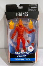 New Human Torch Marvel Legends Action Figure Fantastic Four Walgreens Exclusive