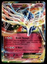XERNEAS EX XY07 LP Holo XY Black Star Promos Pokemon TCG 2014