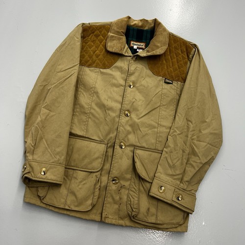 Vintage Remington Outdoor Clothing Hunting Jacket Plaid Lined Mens Size Medium - Picture 2 of 12