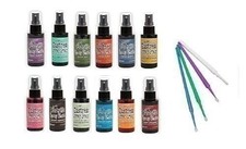 Ranger Distress Spray Bundle - Mixed Distress Spray Super Bargain Set with PTP