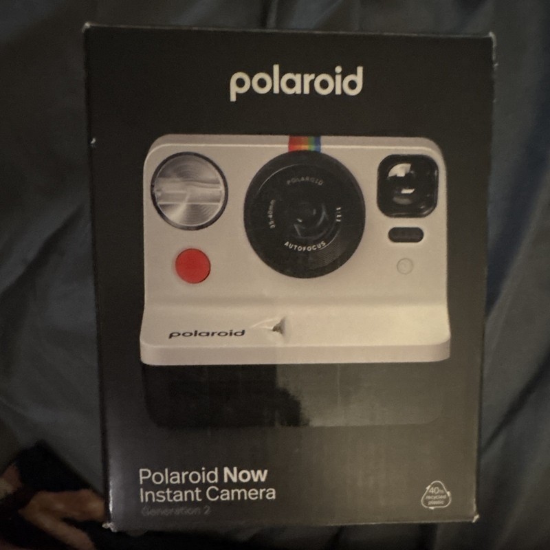 Polaroid Now Instant Camera Model (Generation 2) White