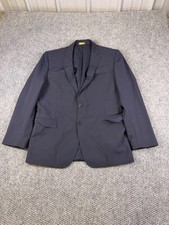 Brooks Brothers Suit Jacket Mens 42R Blue Wool Regent Fit Stretch 2 Button Lined