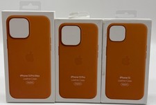 Genuine Apple phone 13 Pro / 13 mini / 13 Pro Max Leather MagSafe case Original