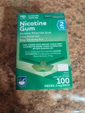 8 boxes of Rite Aid Nicotine Gum - Cool Mint 2mg 100 Pieces each - Exp: 11/2026