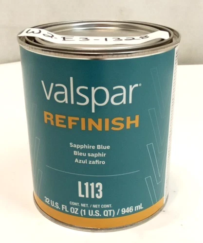 Valspar Automotive Refinish L113 Sapphire Blue Intermix Tint/Toner 1 Quart
