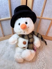 Russ Snowman Snowflake Russ Berrie Approx 9"