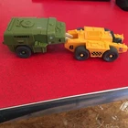 Vintage GI Joe USS Flagg Fuel Trailer and Tow Vehicle 1985 Hasbro