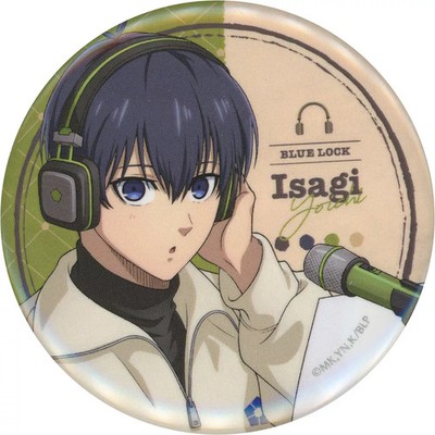 Bluelock Yoichi Isagi life size can badge collectible character accessory