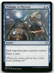 Prologue to Phyresis 65 Phyrexia: All Will Be One
