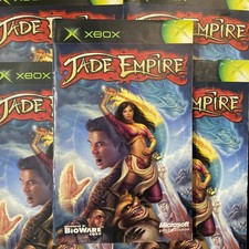 Jade Empire Microsoft XBOX Instruction Manual Only
