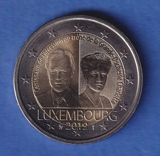 Luxembourg 2019 2 Euro Commemorative Coin Charlotte Uncirculated uncirculated. 