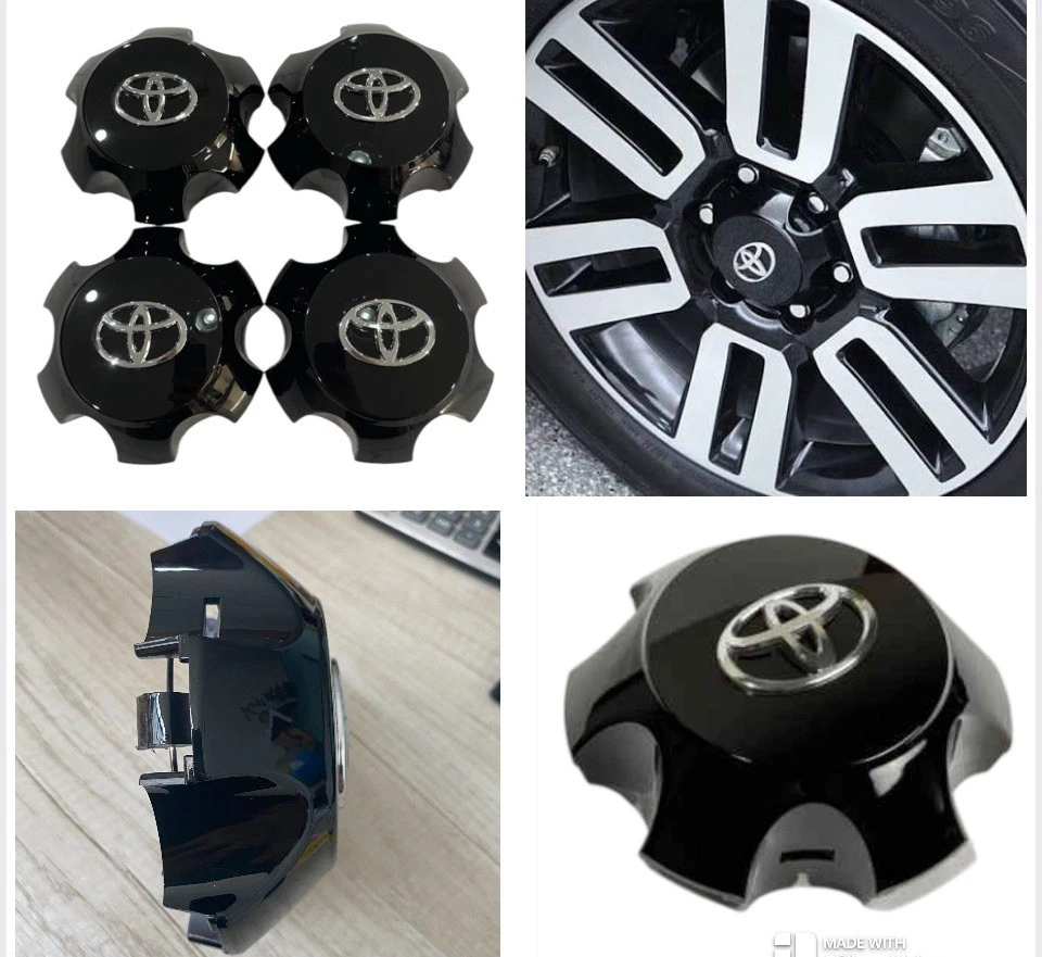 1 TAPA CENTRAL TOYOTA 4 RUNNER 2014-2023 NEGRO BRILLANTE 4260B-35090 Foto 3 de 4