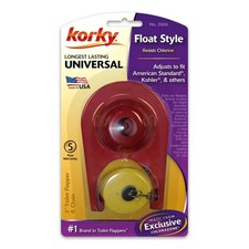 Korky Float Style 2-in Rubber Toilet flapper Universal Compatible