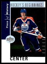 2002-03 Upper Deck Piece of History Hockey Beginnings Wayne Gretzky Edmonton
