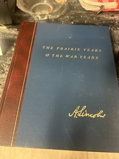 Abraham Lincoln: The Prairie Years & the War Years autographed by author 