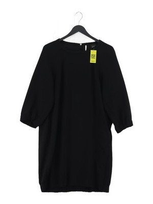 ART. 365 MARELLA A-Line Midi Dress UK12 in Black