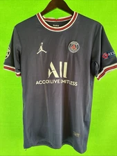 PARIS SAINT GERMAIN 2021 2022 JORDAN HOME FOOTBALL SHIRT SOCCER JERSEY S