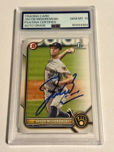 Jacob Misiorowski #BDC-132 2022 Bowman Draft Chrome card